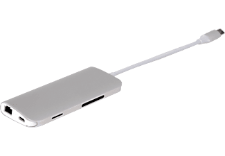 LMP USB-C Aluminium Mini Dock - (Silber)